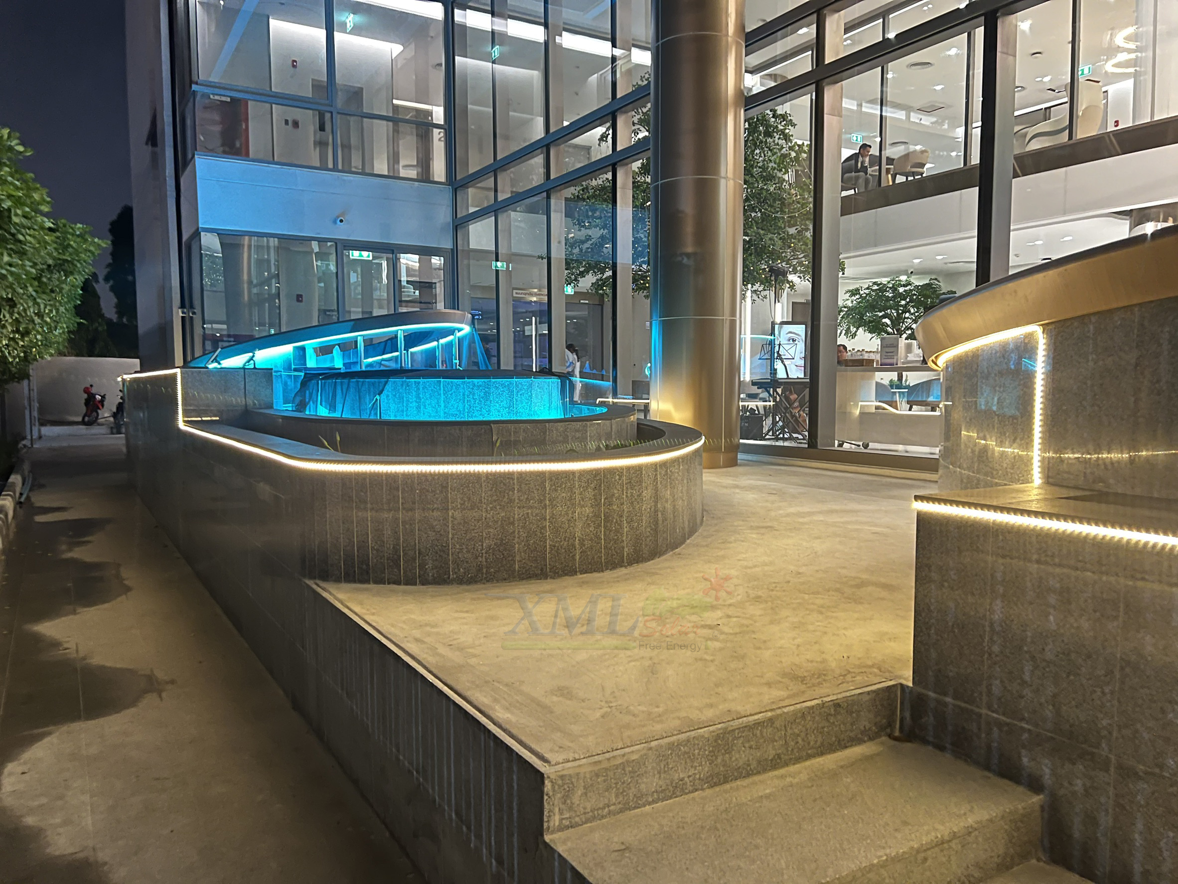 ไฟเส้นโซล่าเซลล์ รุ่น MD-SOLAR-SL10M / 20M / 30M / 50M (แสงเหลืองวอมไวท์)