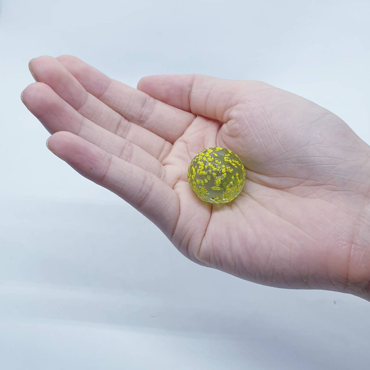 ลูกแก้ว มังกรใส 25มิล บรรจุ 20ลูก แก้วแท้ไม่ลอก