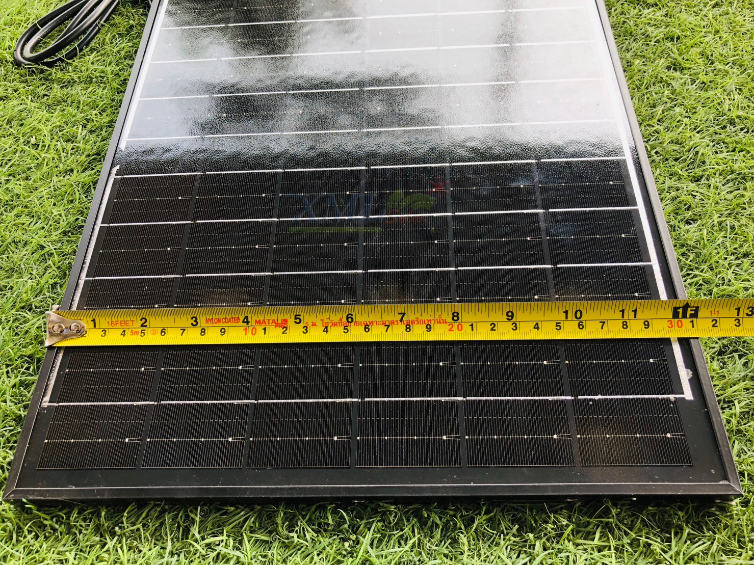 โคมไฟโซล่าเซลล์ ติดเพดาน Highbay รุ่น D MAX 300W (แสง : เหลืองวอมไวท์)