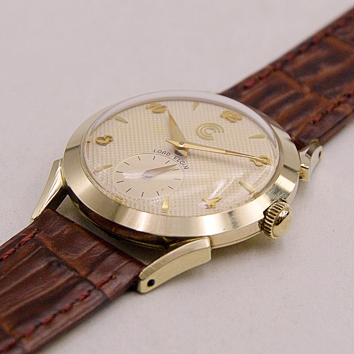 นาฬิกาเก่า LORD ELGIN ไขลานสองเข็มครึ่ง