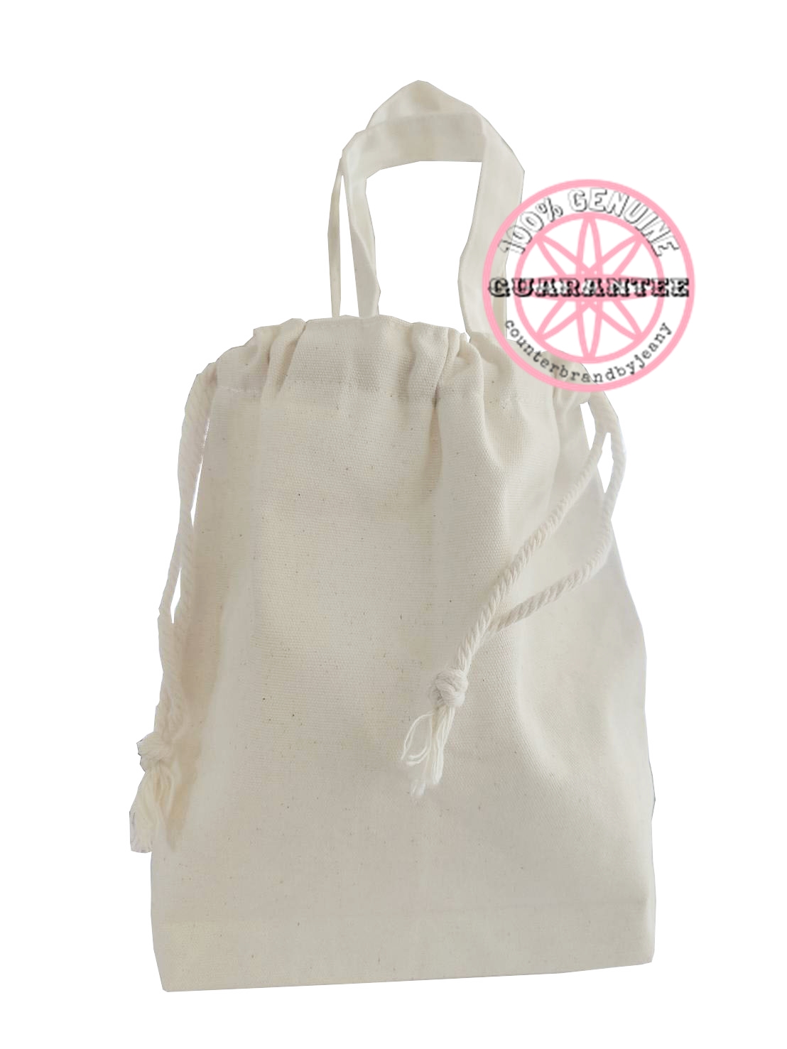 กระเป๋ามินิโท๊ท THREE Mini Canvas Drawstring Tote Bag (พร้อมส่ง)
