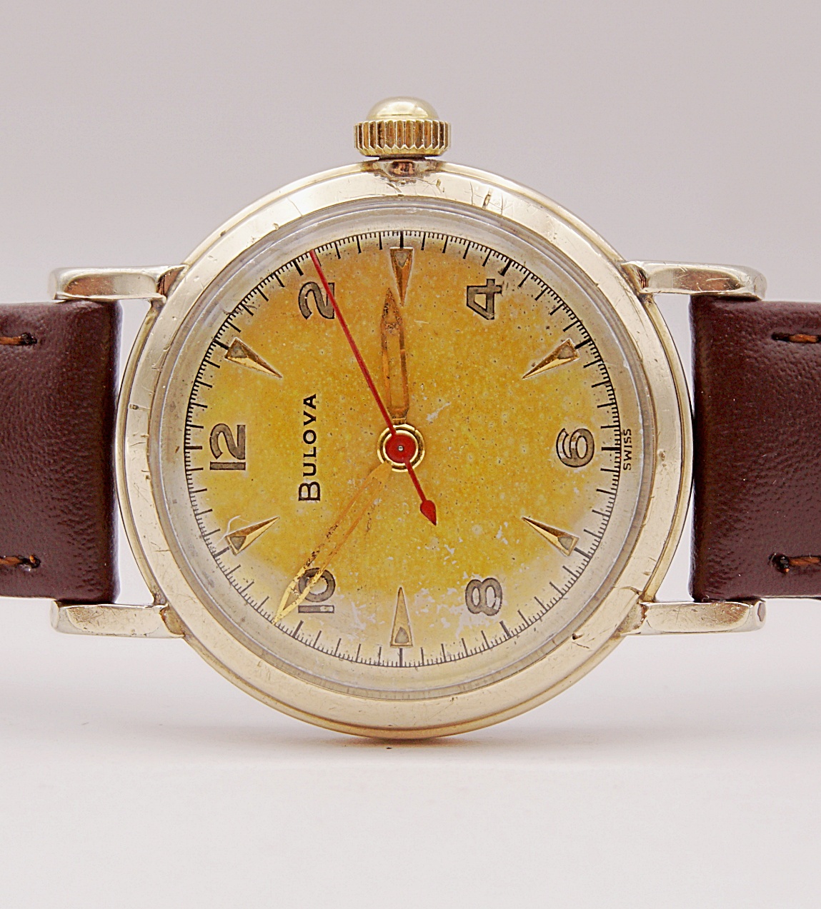 นาฬิกาเก่า BULOVA ไขลาน