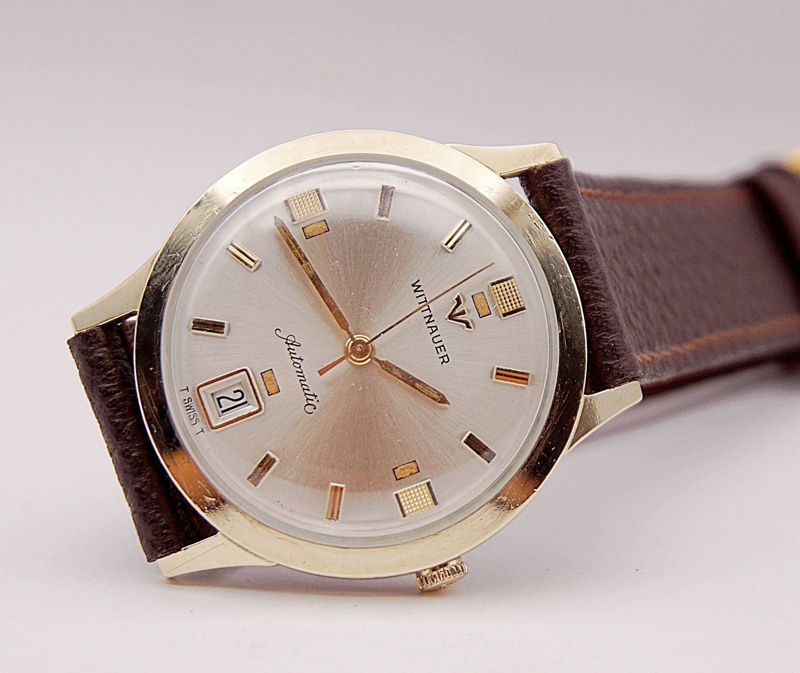 นาฬิกาเก่า WITTNAUER BY LONGINES ออโตเมติก