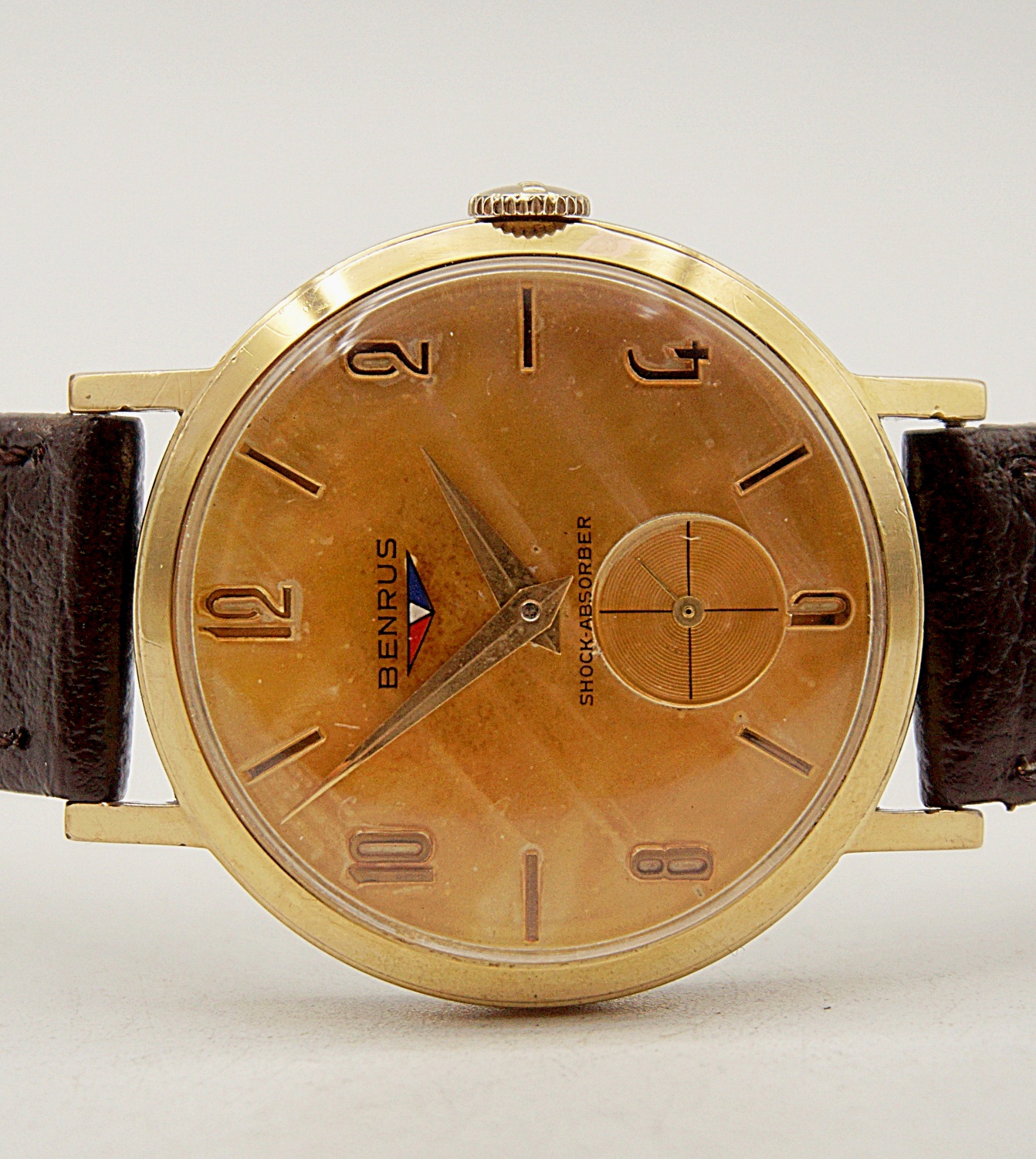 นาฬิกาเก่า BENRUS ไขลานสองเข็มครึ่ง