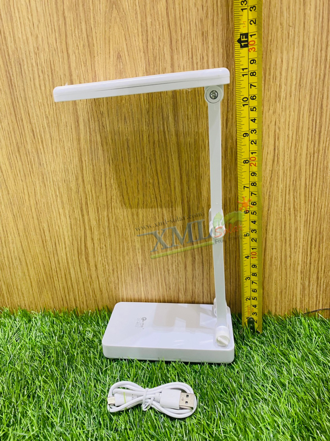 โคมไฟตั้งโต๊ะโซล่าเซลล์ 30 Super LED รุ่นใหม่ 2023 (แสง : คูลไวท์)