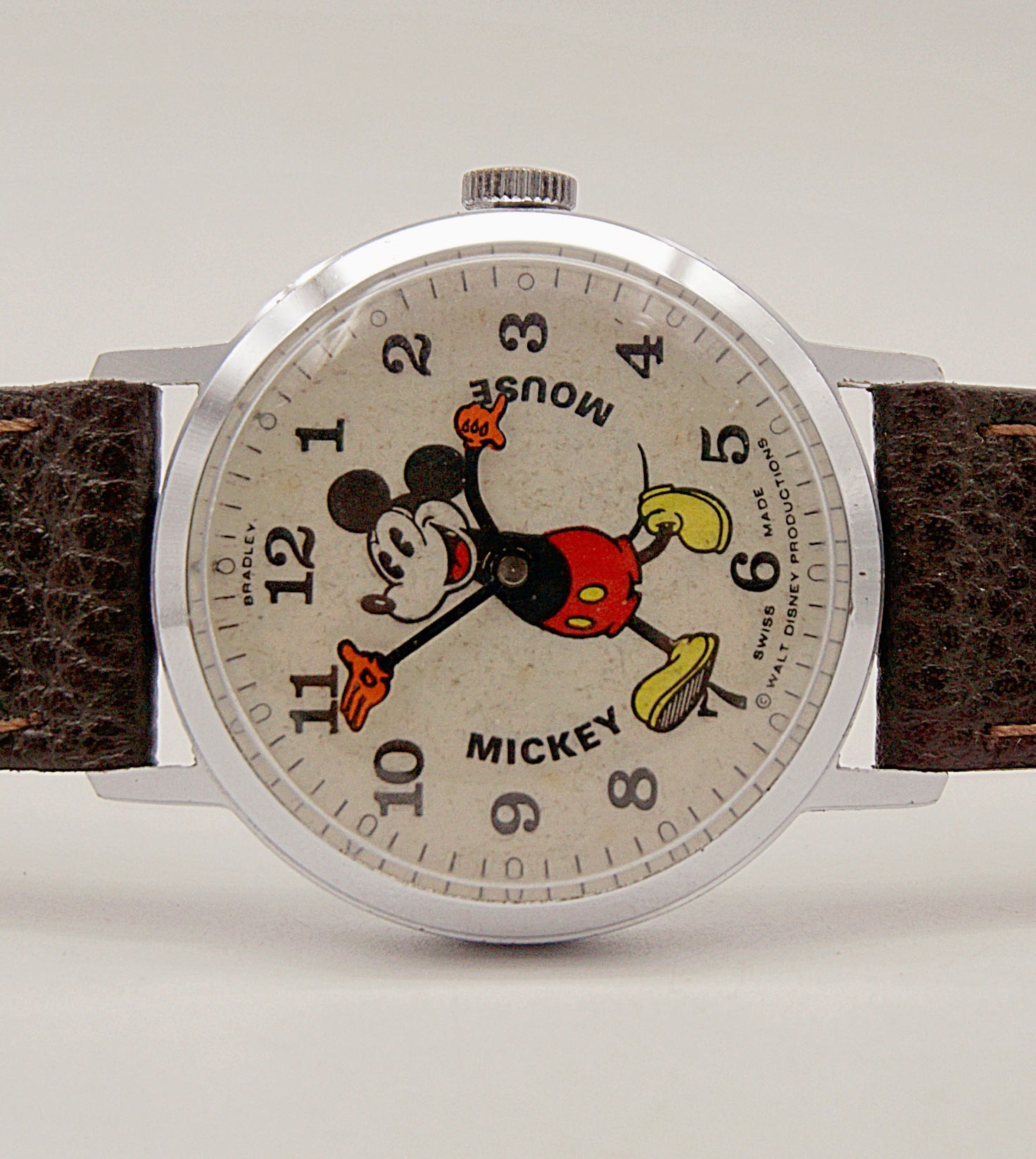 นาฬิกาเก่า MICKEY MOUSE ไขลาน