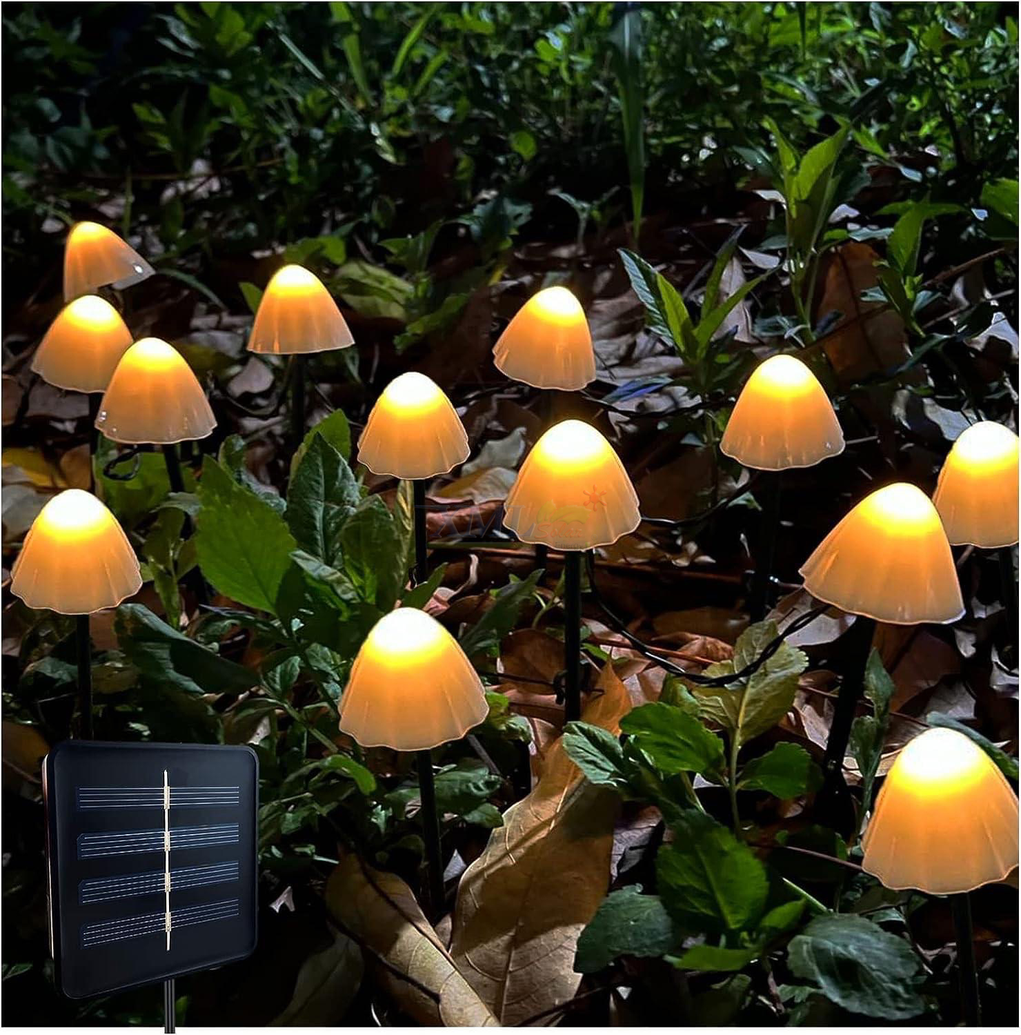 ไฟปักสนามโซล่าเซลล์ รูปเห็ด