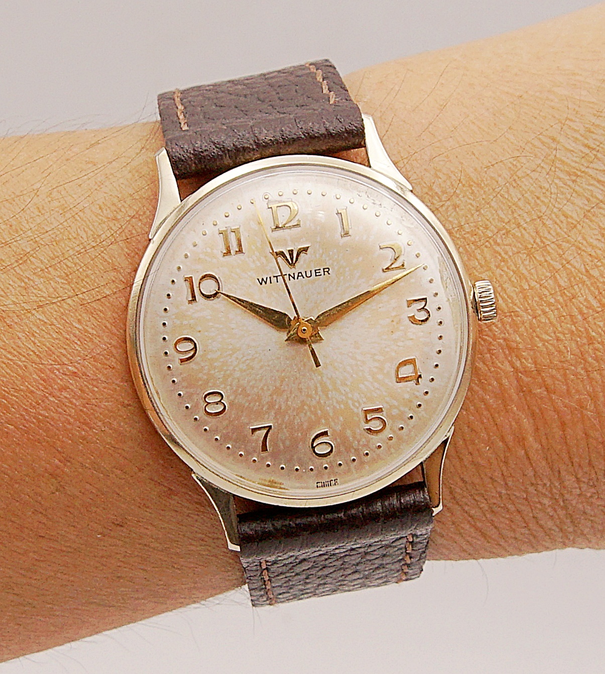 นาฬิกาเก่า WITTNAUER BY LONGINES ไขลาน