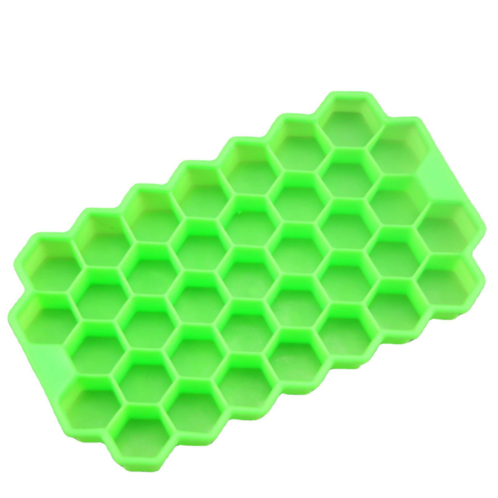 โมล(Mold) แม่พิมพ์ซิลิโคน ทำวุ้น ขนม สบู่ งานdiy รูปหกเหลี่ยม รังผึ้ง 37 ช่อง (10 G.)