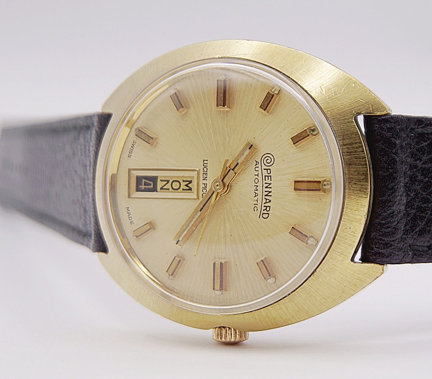 นาฬิกาเก่า PENNARD BY LUCIEN PICCARD ออโตเมติก