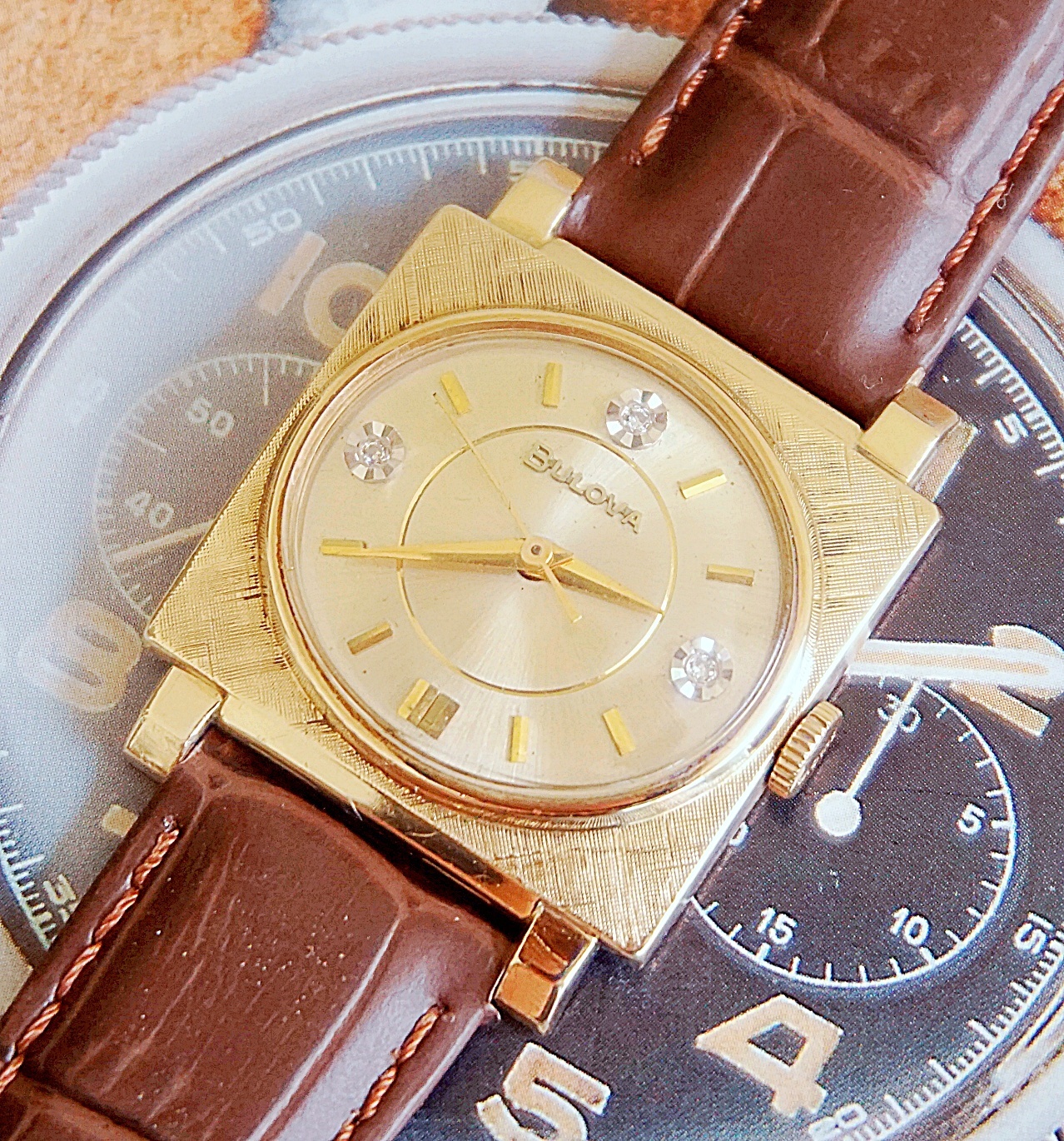 นาฬิกาเก่า BULOVA ไขลาน