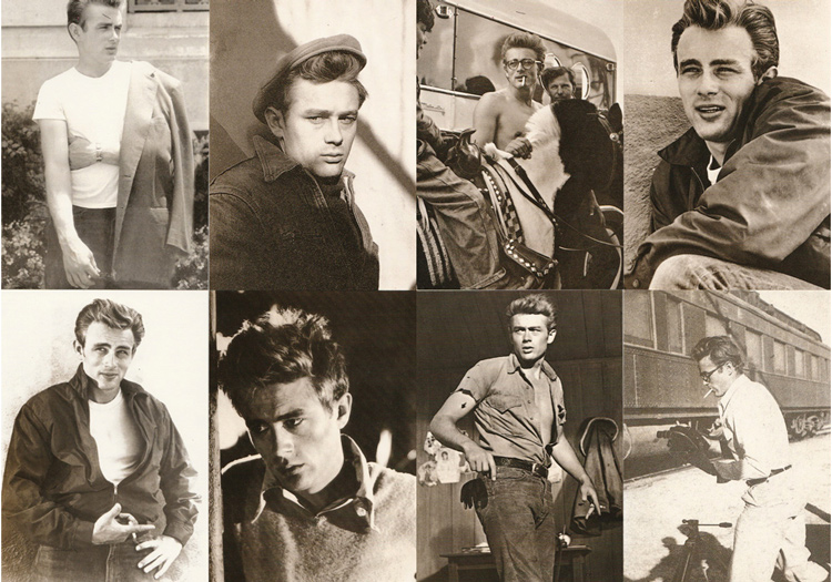 โปสการ์ด James Dean ภาพขาวดำ 32 ใบ