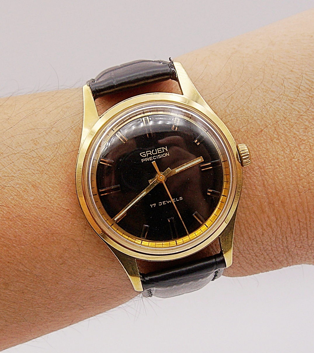 นาฬิกาเก่า GRUEN ไขลาน