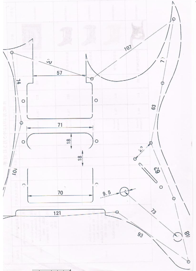 Pickguard HSH