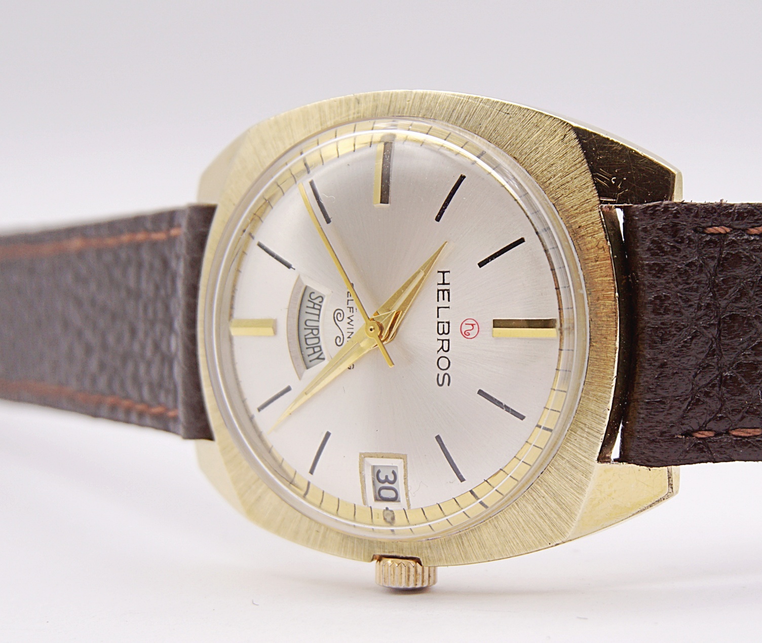 นาฬิกาเก่า HELBROS ออโตเมติก