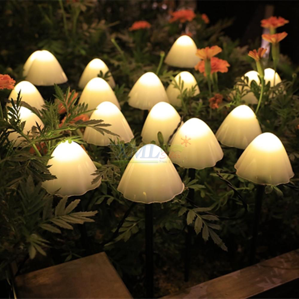 ไฟปักสนามโซล่าเซลล์ รูปเห็ด