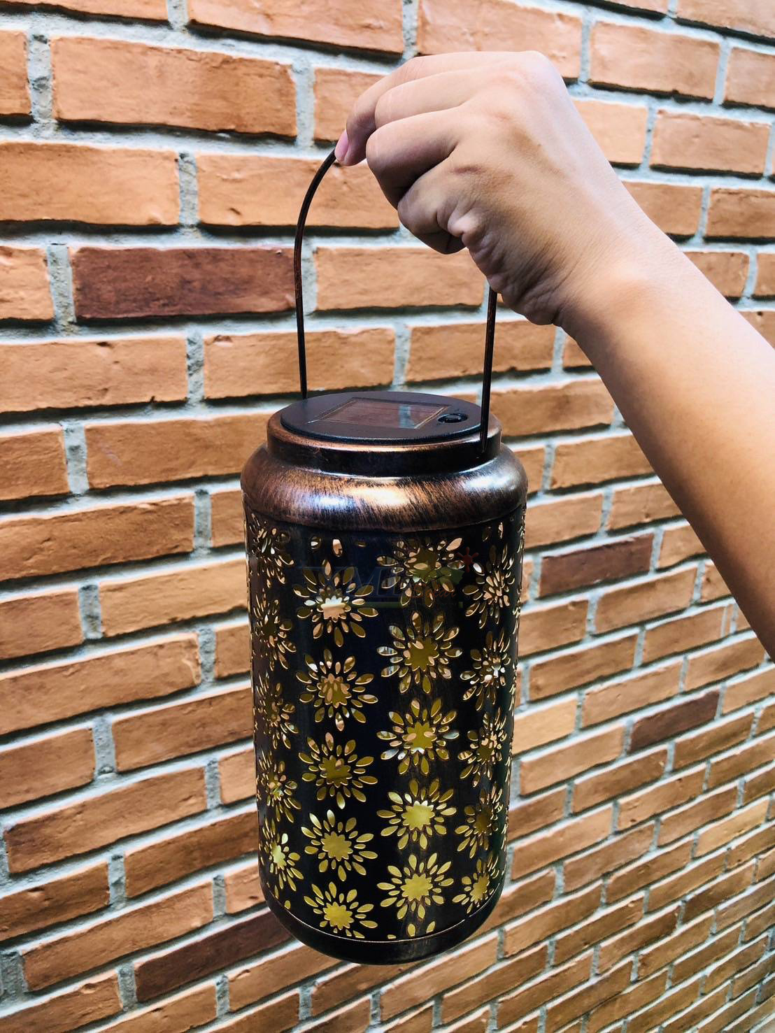 ไฟห้อยโซล่าเซลล์ MD-SOLAR รุ่น S3005 / S3006 / S3007 (แสง:เหลืองวอมไวท์)