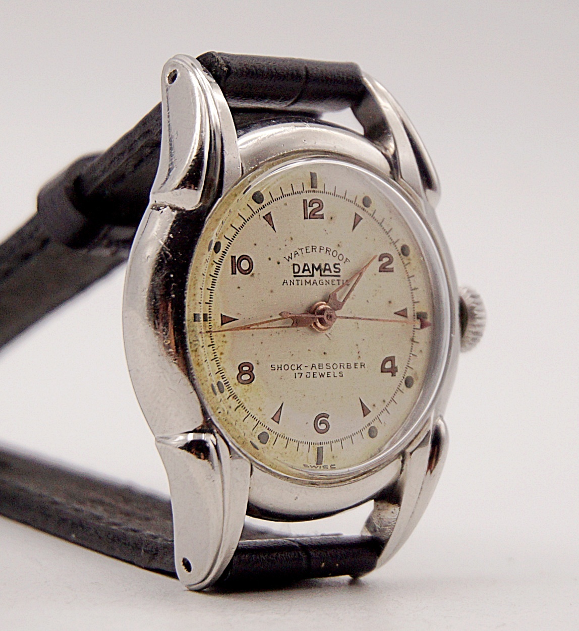 นาฬิกาเก่า DAMAS ไขลาน