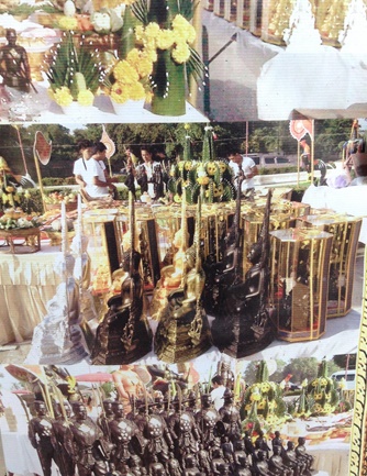 พระพุทธชินราชผสมมวลสารแร่เหล็กนำ้พี้ขนาดหน้าตัก 5 นิ้ว รหัส 0175