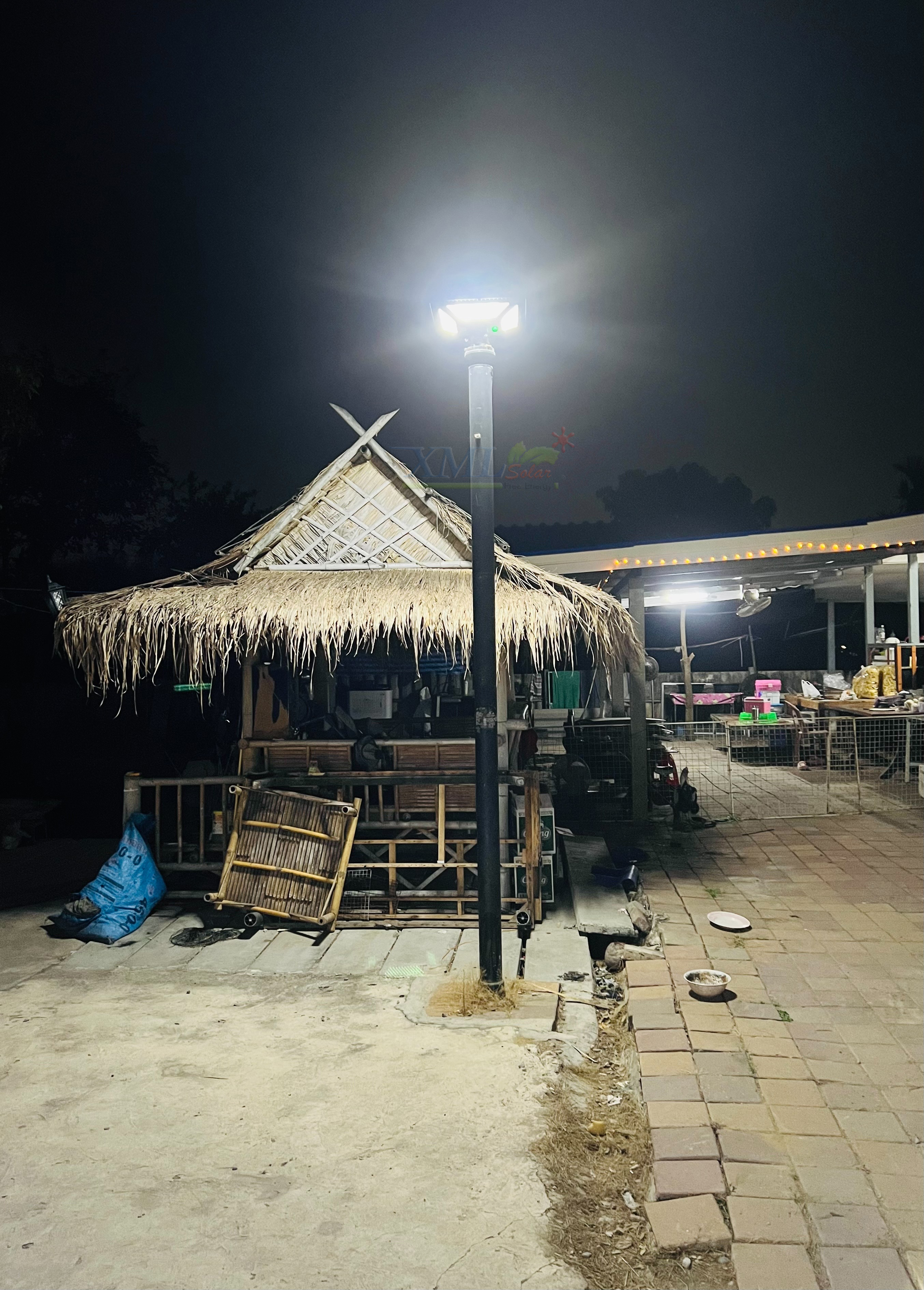 โคมไฟ UFO ทรงสี่เหลี่ยม รุ่น Modi x XML + ระบบ Motion รุ่น 300w (เปิดได้ 3 แสง)