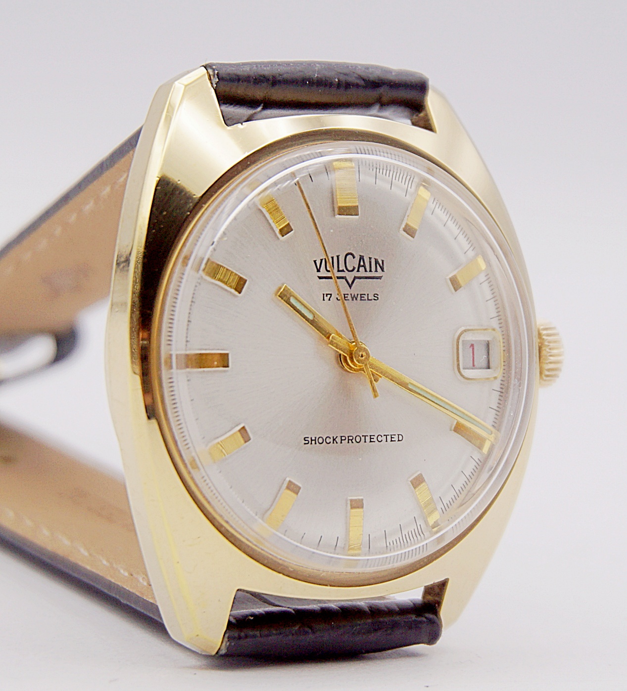 นาฬิกาเก่า VULCAIN ไขลาน