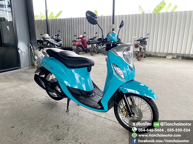 ★ดาวน์4,500★FINO ปี 66 สีเขียวมิ้น วิ่งน้อย เครื่องเดิมแน่น ใช้งานทนทาน ขับขี่คล่องตัว ชุดสีสวย เครื่องดี ศูนย์ดี ราคา 38,900