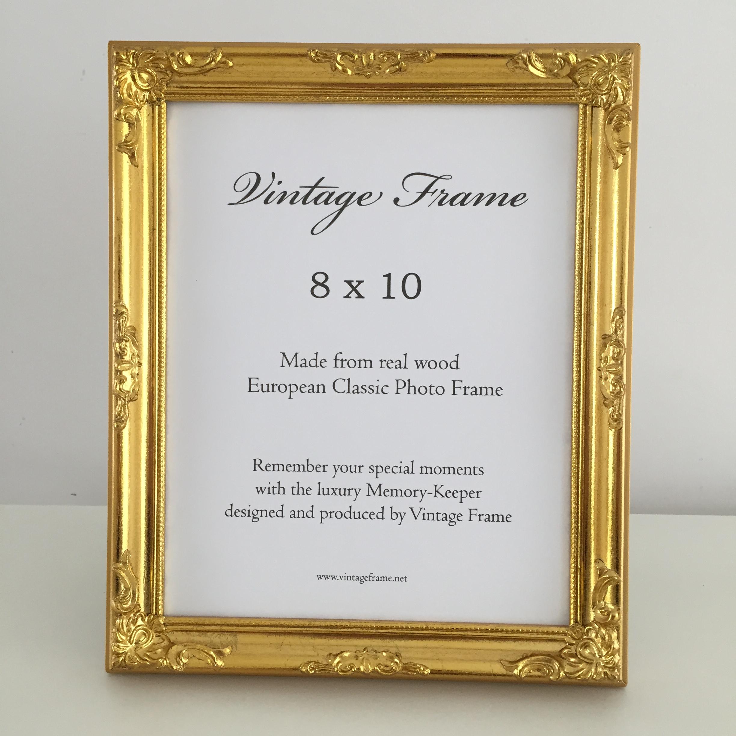 หลุยส์ยุโรป ขนาด 8x10 นิ้ว สีทองเปลว