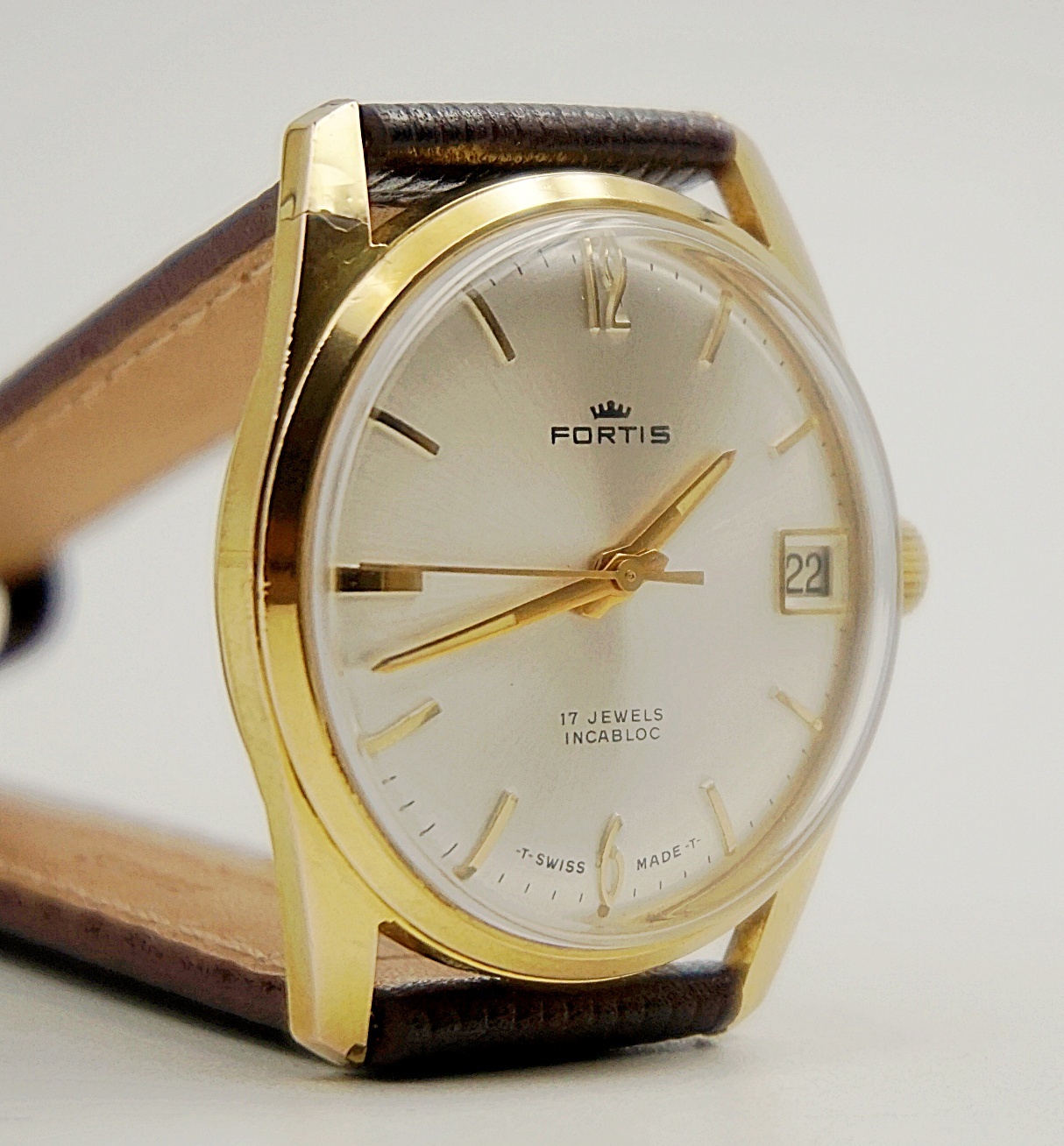 นาฬิกาเก่า FORTIS ไขลาน