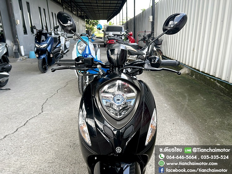 ★ดาวน์ 5,000★FINO ปี 65 สีดำ วิ่งน้อย เครื่องเดิมแน่น ใช้งานทนทาน ชุดสีสวยรอบคัน เครื่องดี ศูนย์ดี รถพร้อมใช้งาน ราคา 37,900