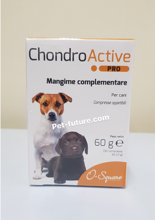 ChondroActive PRO tablets (30 tabs) อาหารเสริมบำรุงข้อต่อ (สำหรับสุนัขที่ยังไม่แสดงอาการ)