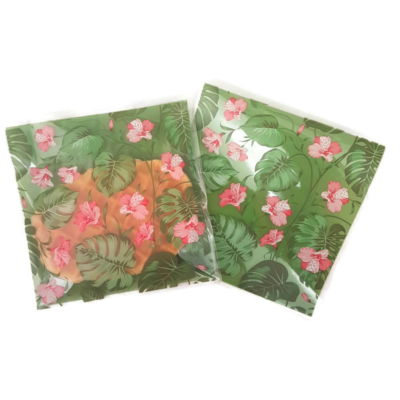 ถุงคุกกี้ ถุงเบเกอรี่ แบบมีเทปกาว 95-100 ใบ/แพ็ค (10*10+3 cm.)