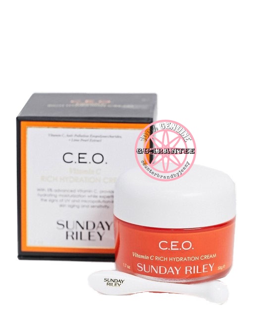 PRE-ORDER: SUNDAY RILEY C.E.O. Vitamin C Rich Hydration Cream