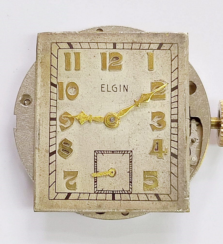 นาฬิกาเก่า ELGIN ไขลานสองเข็มครึ่ง