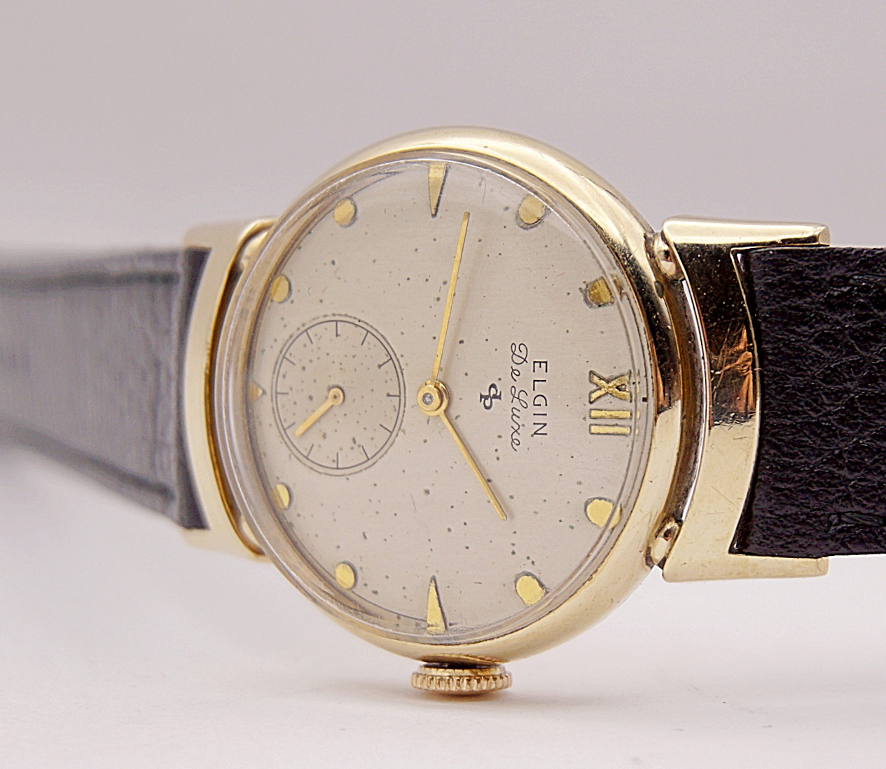 นาฬิกาเก่า ELGIN ไขลานสองเข็มครึ่ง