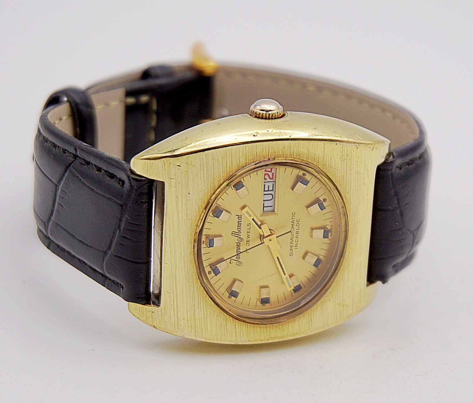 นาฬิกาเก่า JACQUES MONNAT ออโตเมติก