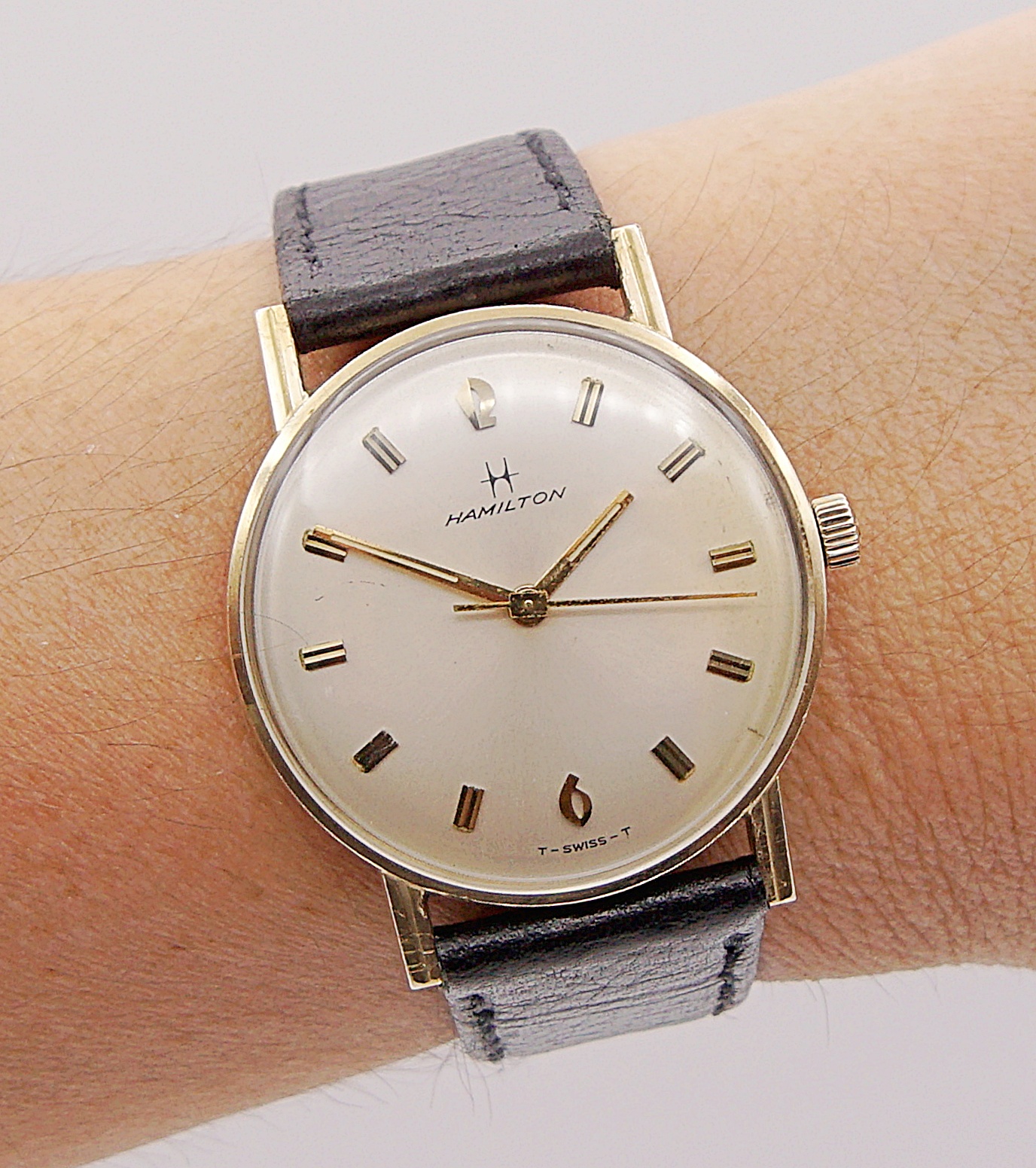 นาฬิกาเก่า HAMILTON ไขลาน