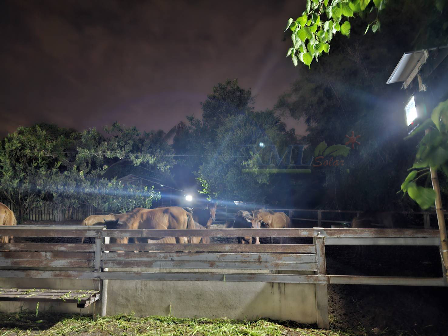 สปอร์ตไลท์โซล่าเซลล์ 1000 W. รุ่นใหม่ JD81000L (แสง : ขาว)