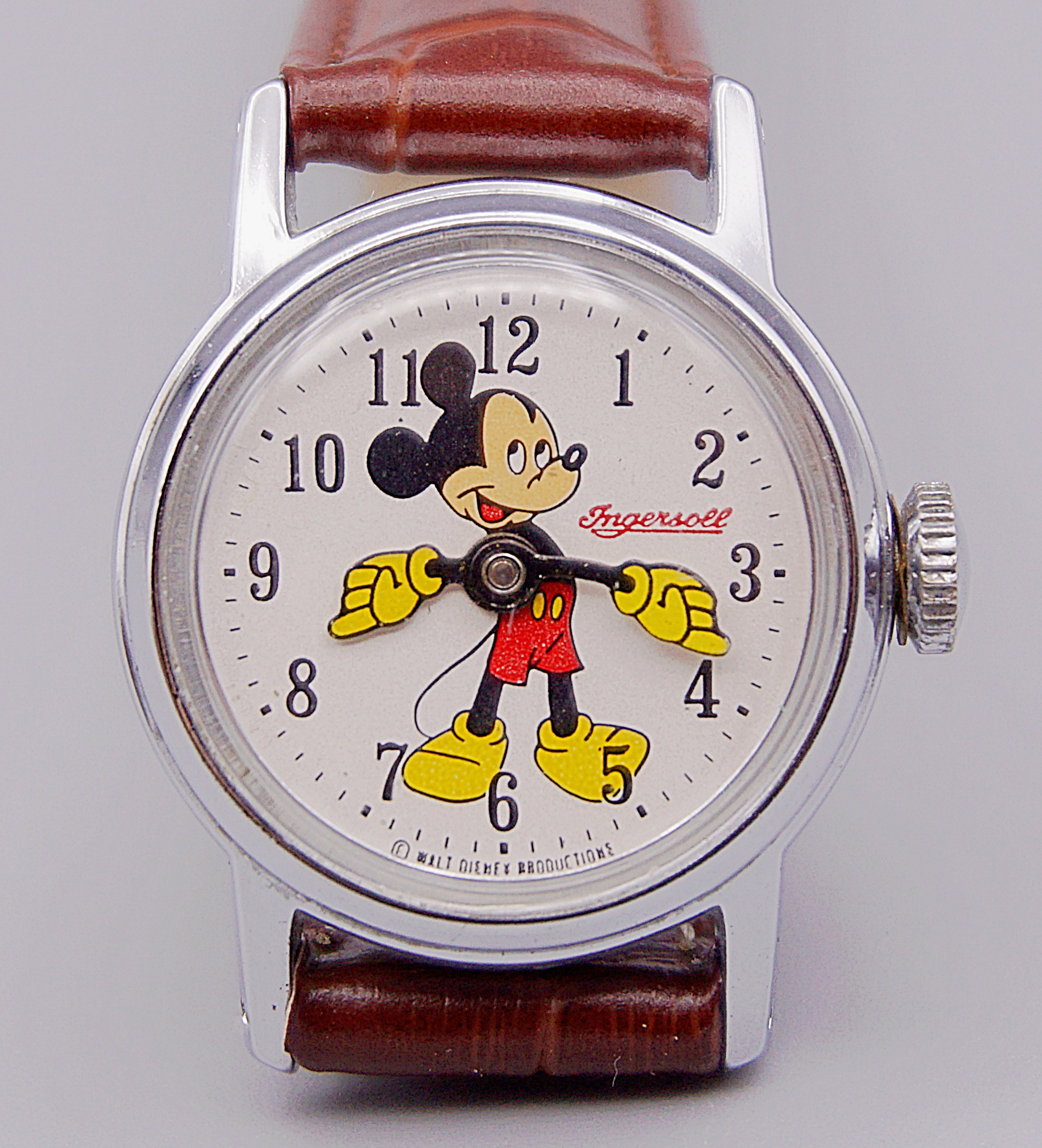 นาฬิกาเก่า MICKEY MOUSE BY INGERSOLL ไขลาน