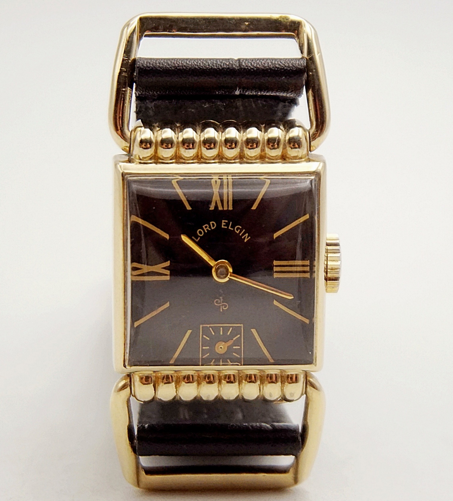นาฬิกาเก่า LORD ELGIN ไขลานสองเข็มครึ่ง