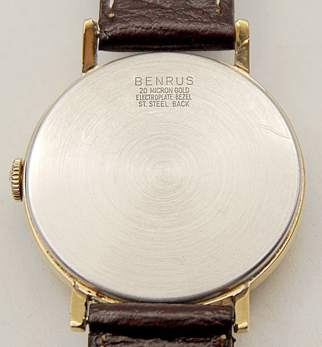 นาฬิกาเก่า BENRUS ไขลานสองเข็มครึ่ง