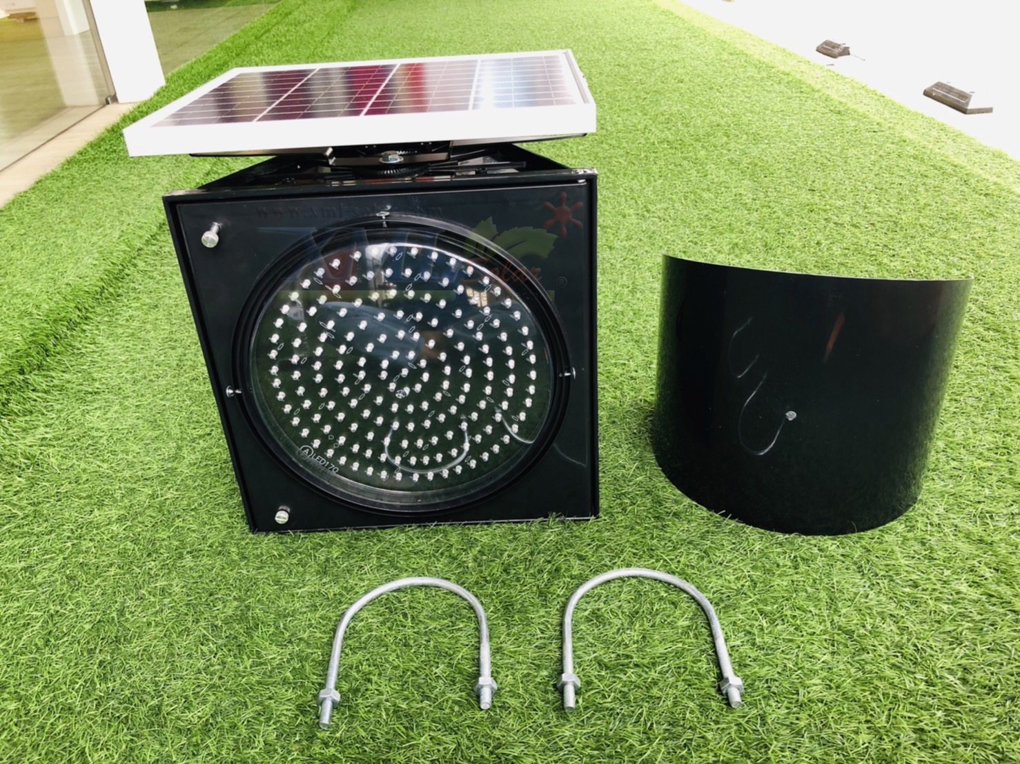 ไฟเตือนจราจร ทางแยก รุ่น 10 watt 170 led (แสง: สีเหลือง)