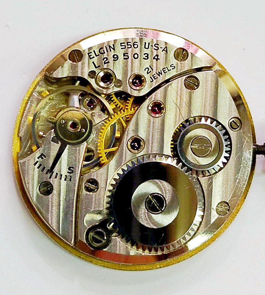 นาฬิกาเก่า LORD ELGIN ไขลานสองเข็มครึ่ง