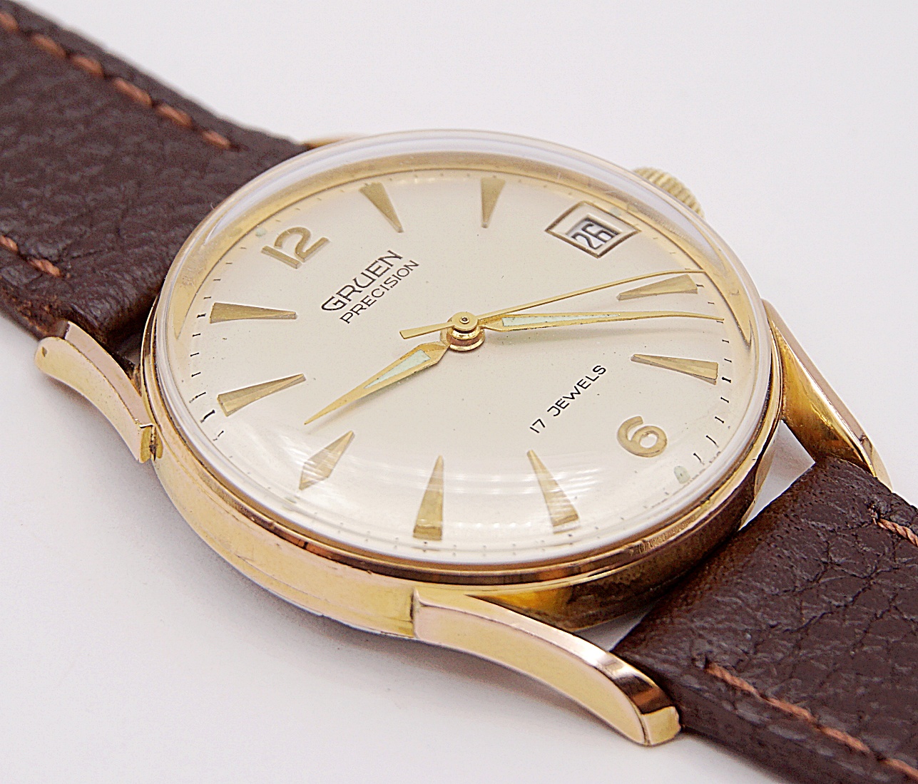 นาฬิกาเก่า GRUEN ไขลาน