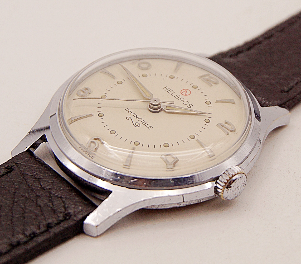 นาฬิกาเก่า HELBROS ไขลาน
