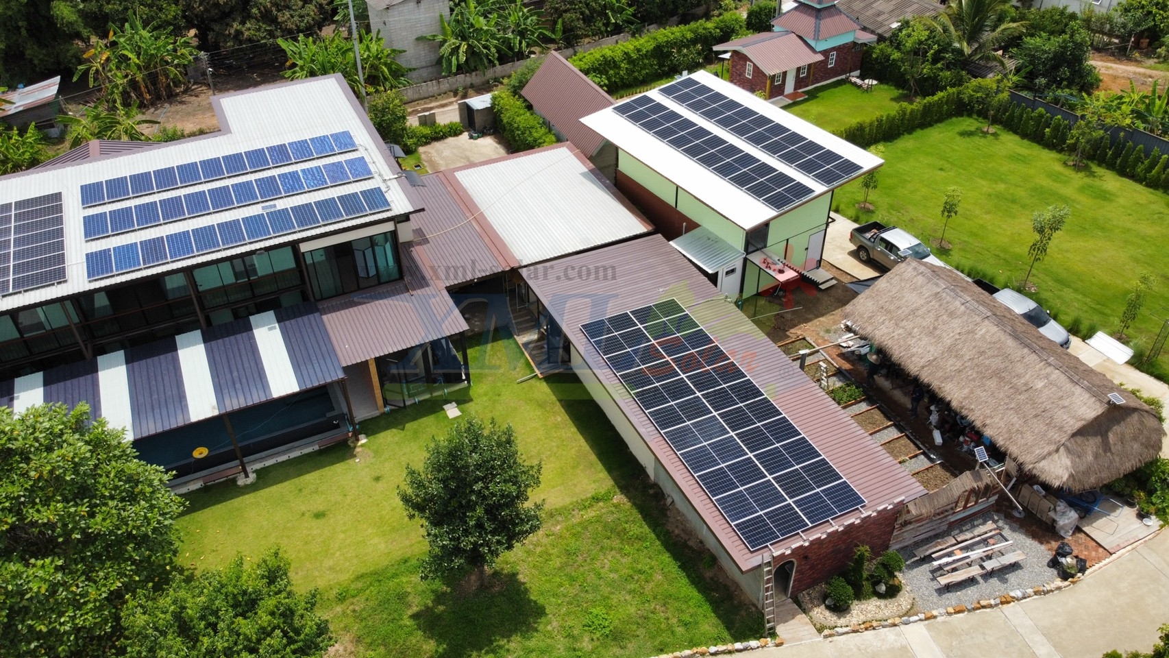 ระบบโซล่าเซลล์ติดหลังคา (Solar Rooftop) ขนาด 5 KW (ON-GRID) Three Phase พร้อมติดตั้ง