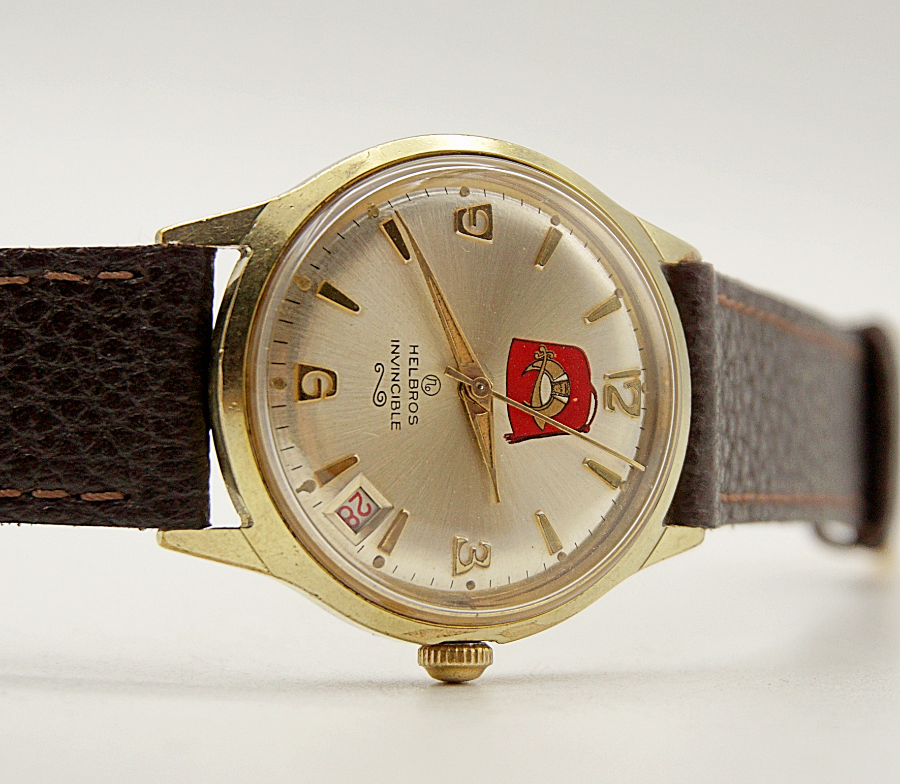 นาฬิกาเก่า HELBROS ไขลาน