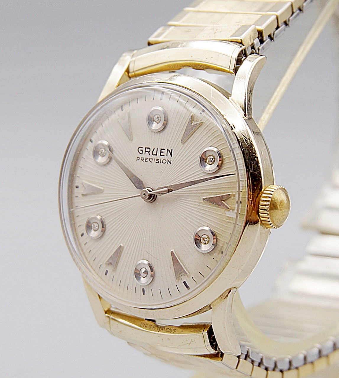 นาฬิกาเก่า GRUEN ไขลาน