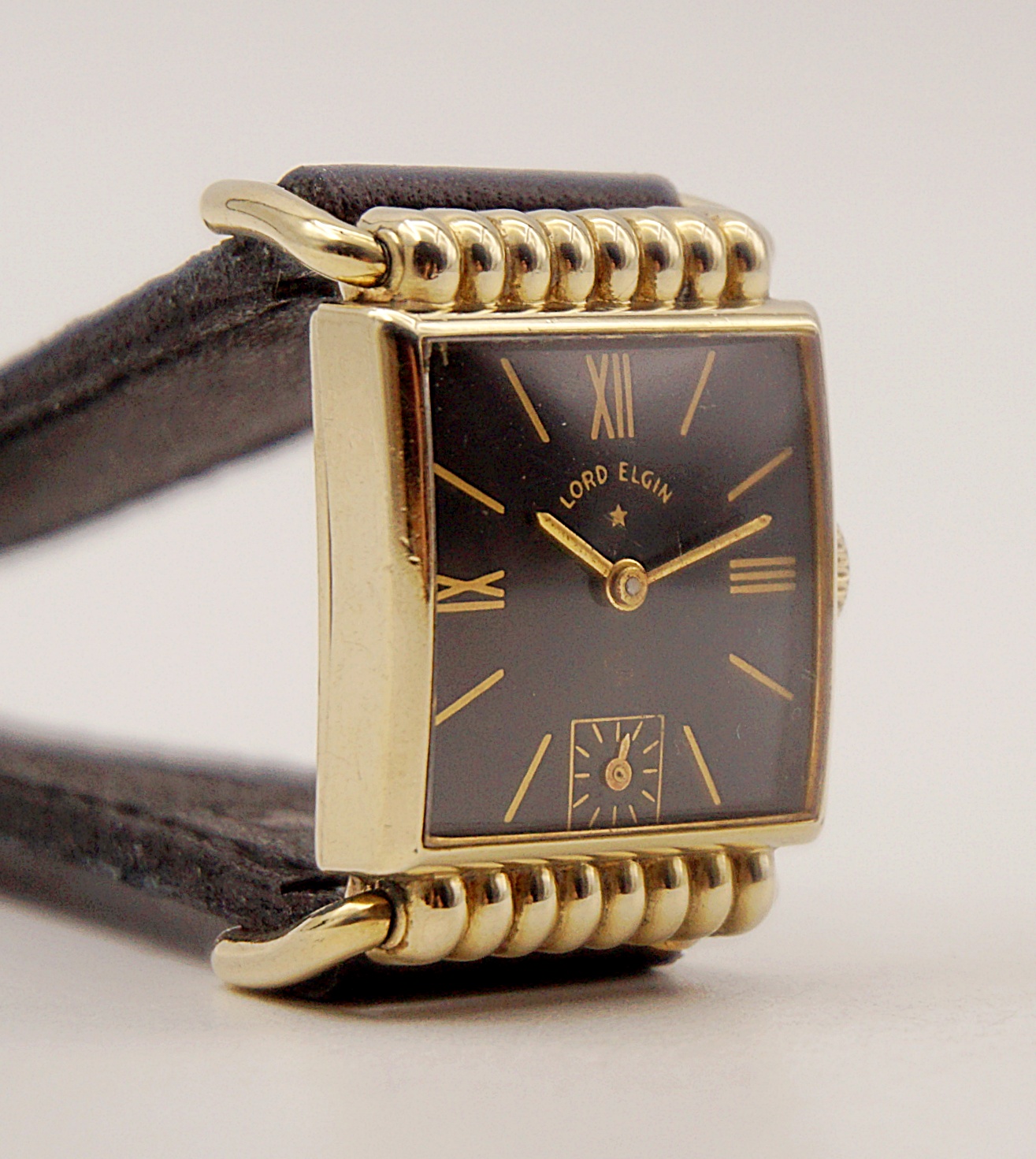 นาฬิกาเก่า LORD ELGIN ไขลานสองเข็มครึ่ง