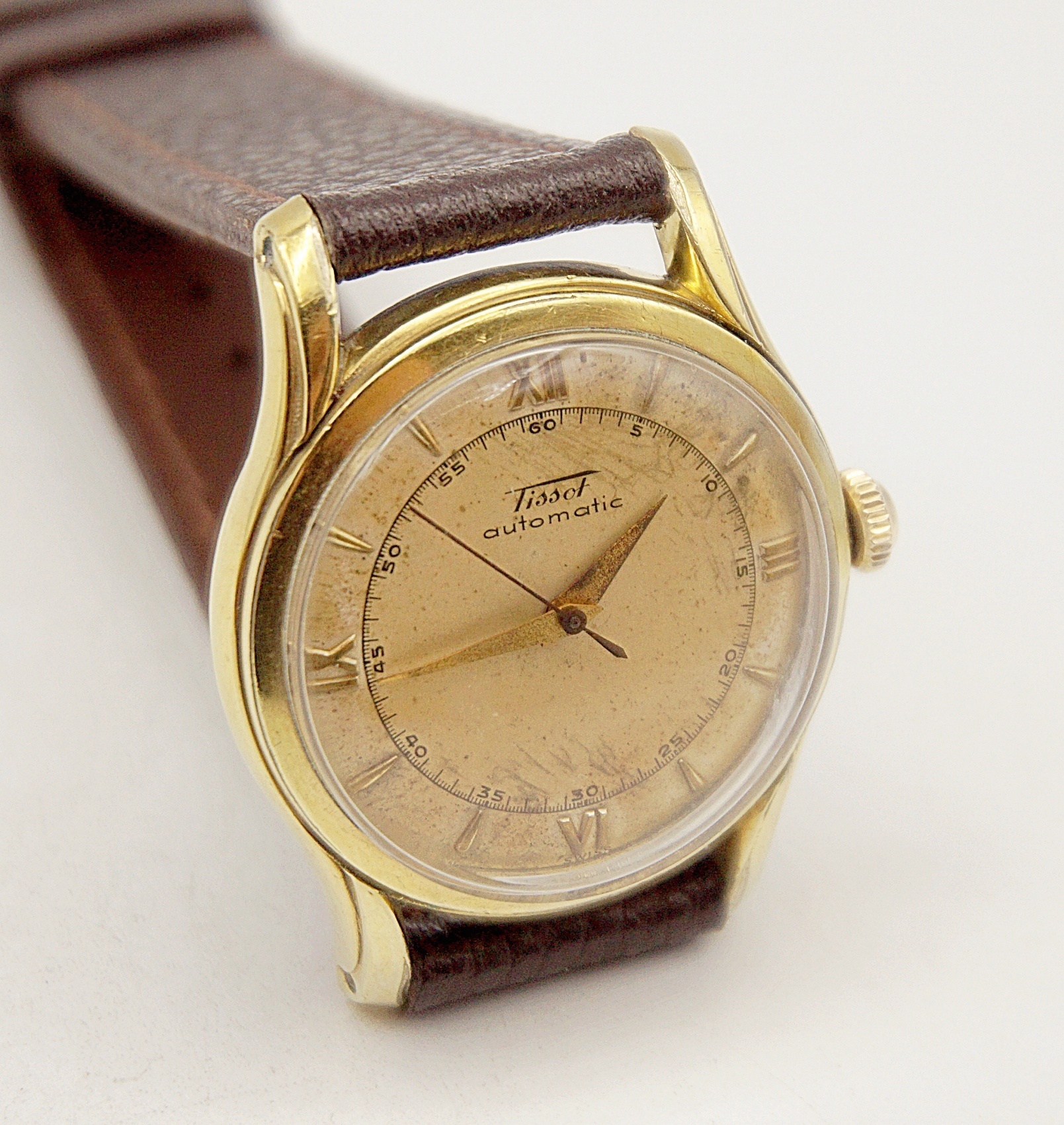 นาฬิกาเก่า TISSOT ออโตเมติกครึ่งรอบ