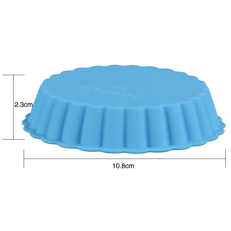 แม่พิมพ์ซิลิโคน พิมพ์สบู่ พิมพ์วุ้น พิมพ์ขนม รูปดอกไม้ size : 10.8*2.3 cm.